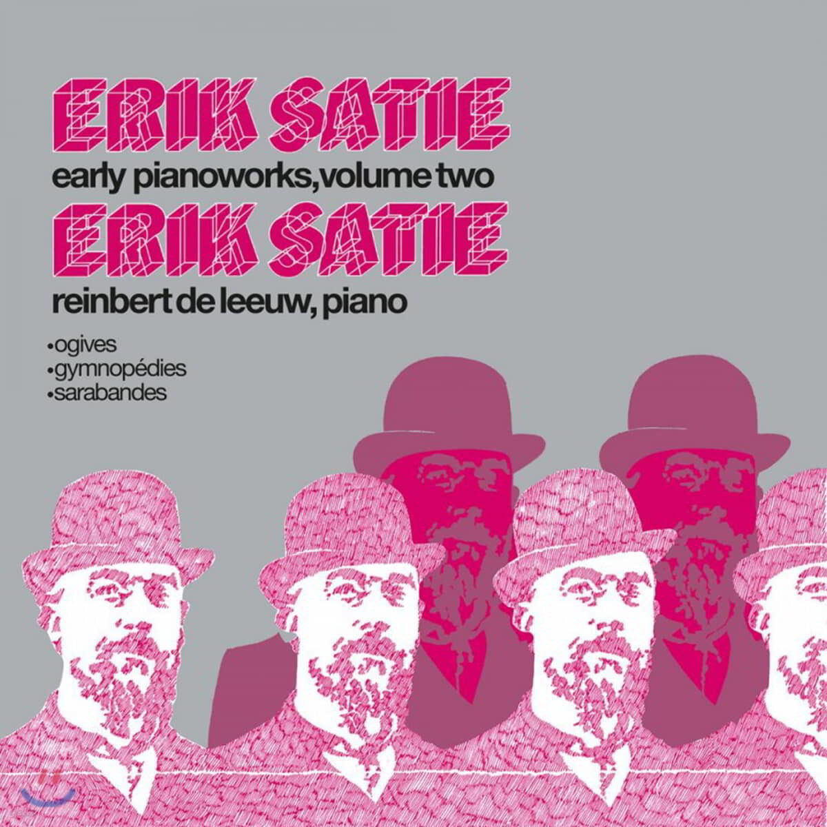 Reinbert de Leeuw 에릭 사티: 초기 피아노 연주집 2권 (Erik Satie: Early Pianoworks Vol. 2) [LP]