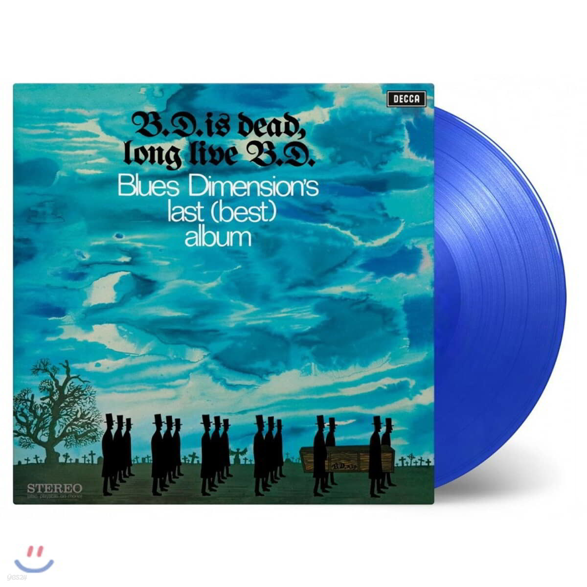 Blues Dimension (블루스 디멘젼) - B.D. Is Dead, Long Live B.D. [블루 컬러 LP]