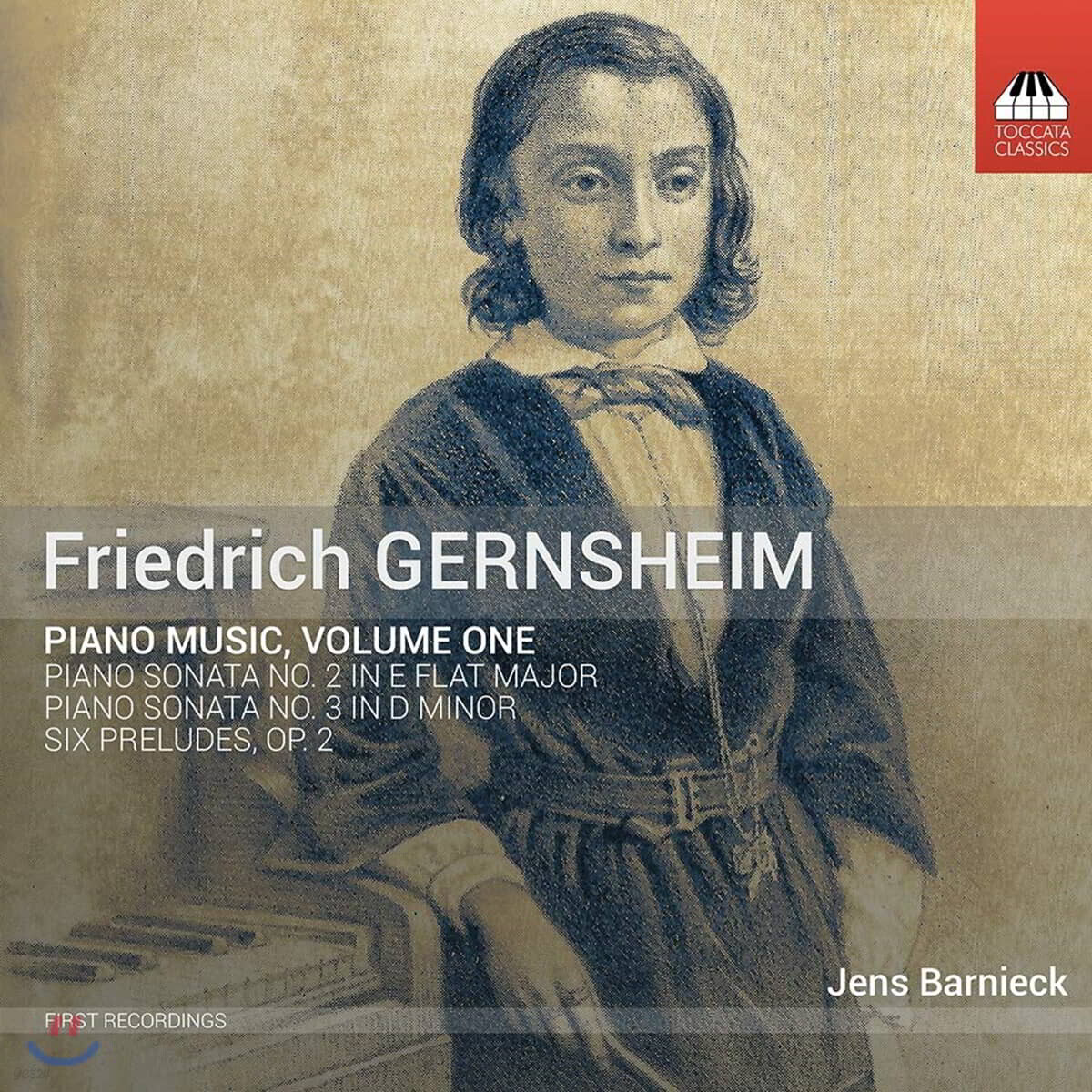 Jens Barnieck 프리드리히 게른스하임: 소나타 2번, 소나타 3번, 여섯 개의 전주곡 (Friedrich Gernsheim: Piano Music, Volume One)