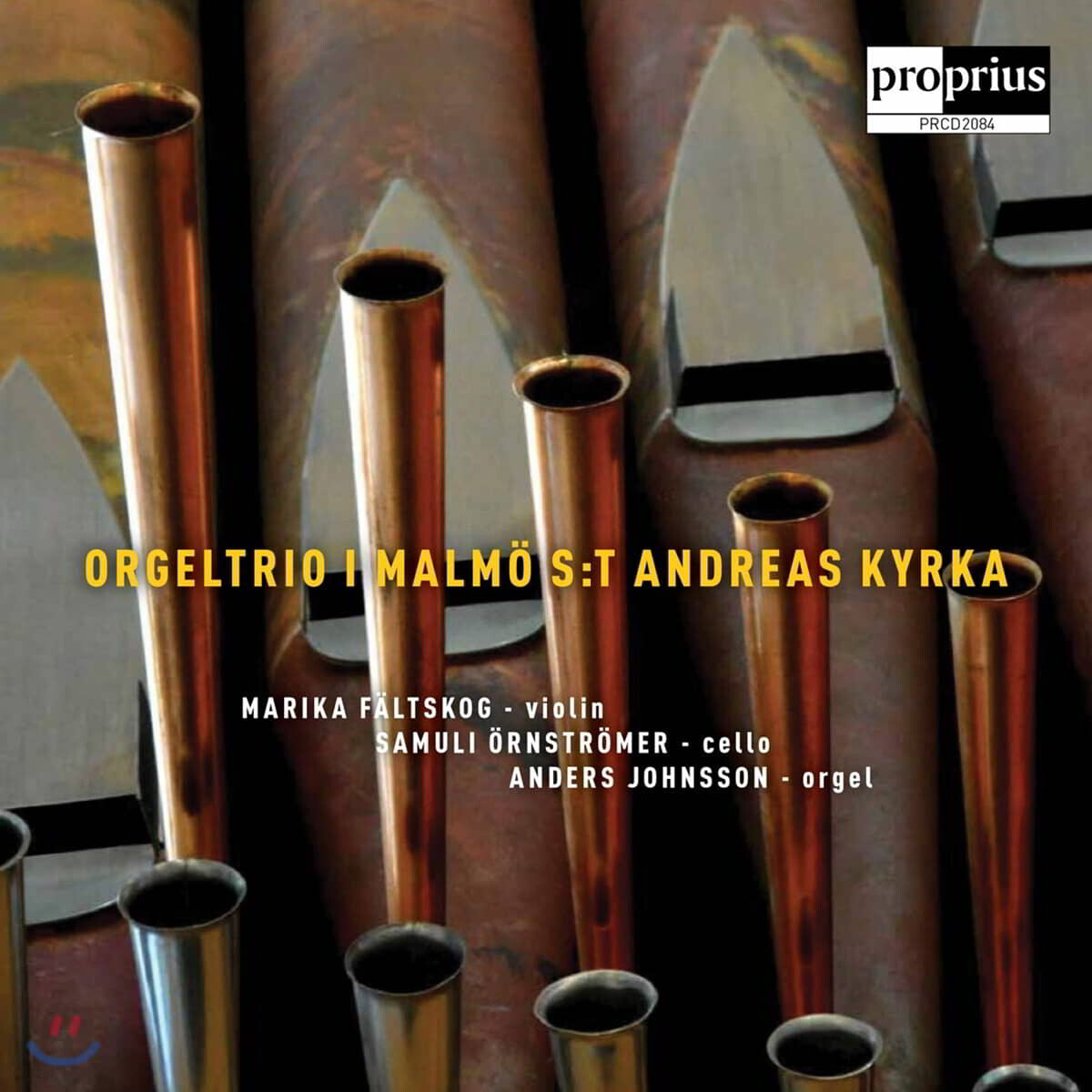 Anders Johnsson 오르간 삼중주 작품집 (Orgeltrio I Malmo - S:T Andreas Kyrka)