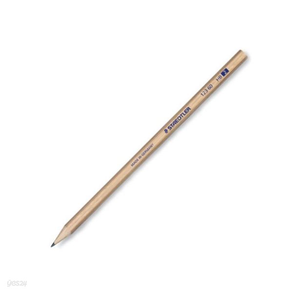 스테들러 123-60 HB 내추럴 우드연필 원목연필