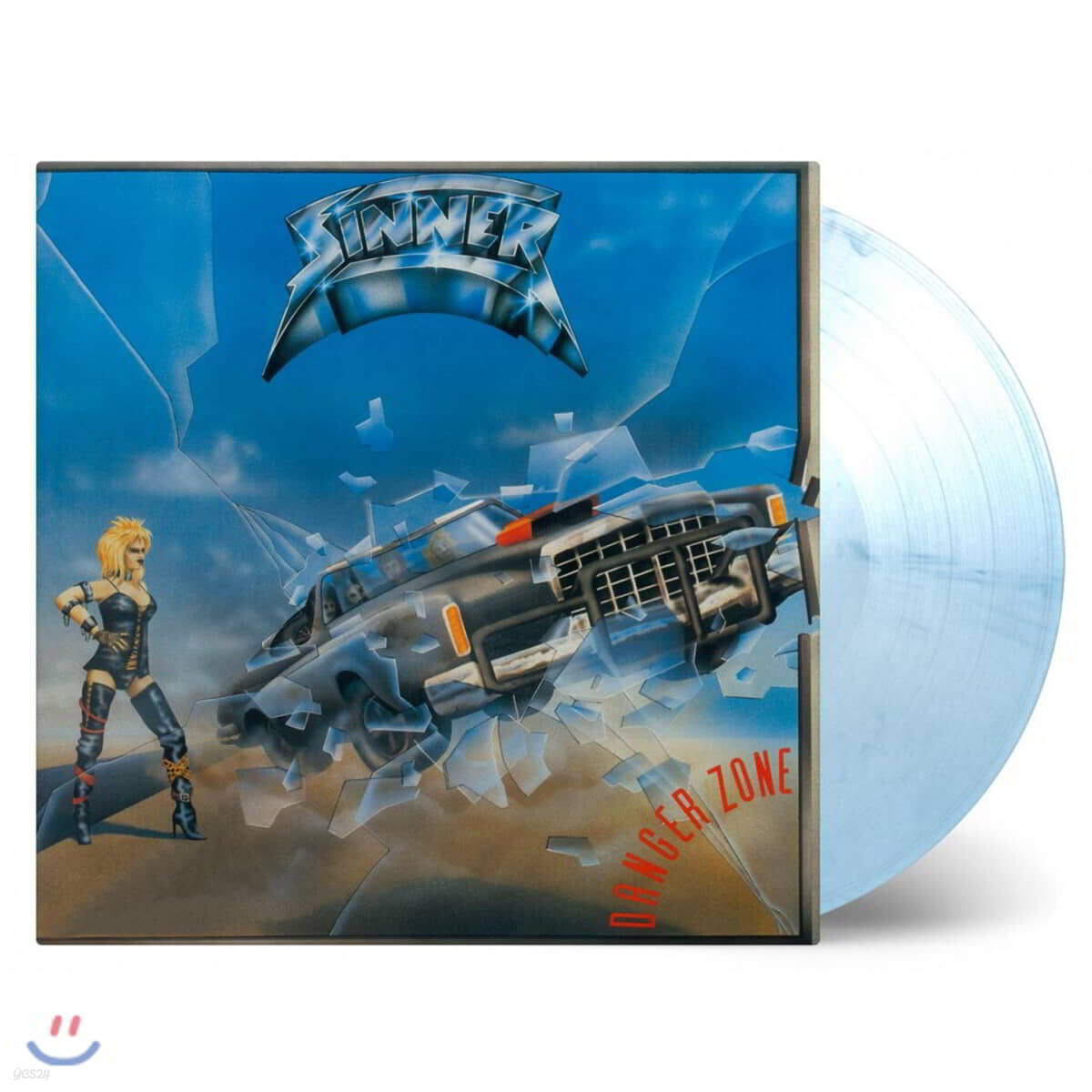 Sinner (시너) - Danger Zone [화이트 & 블루 컬러 LP]