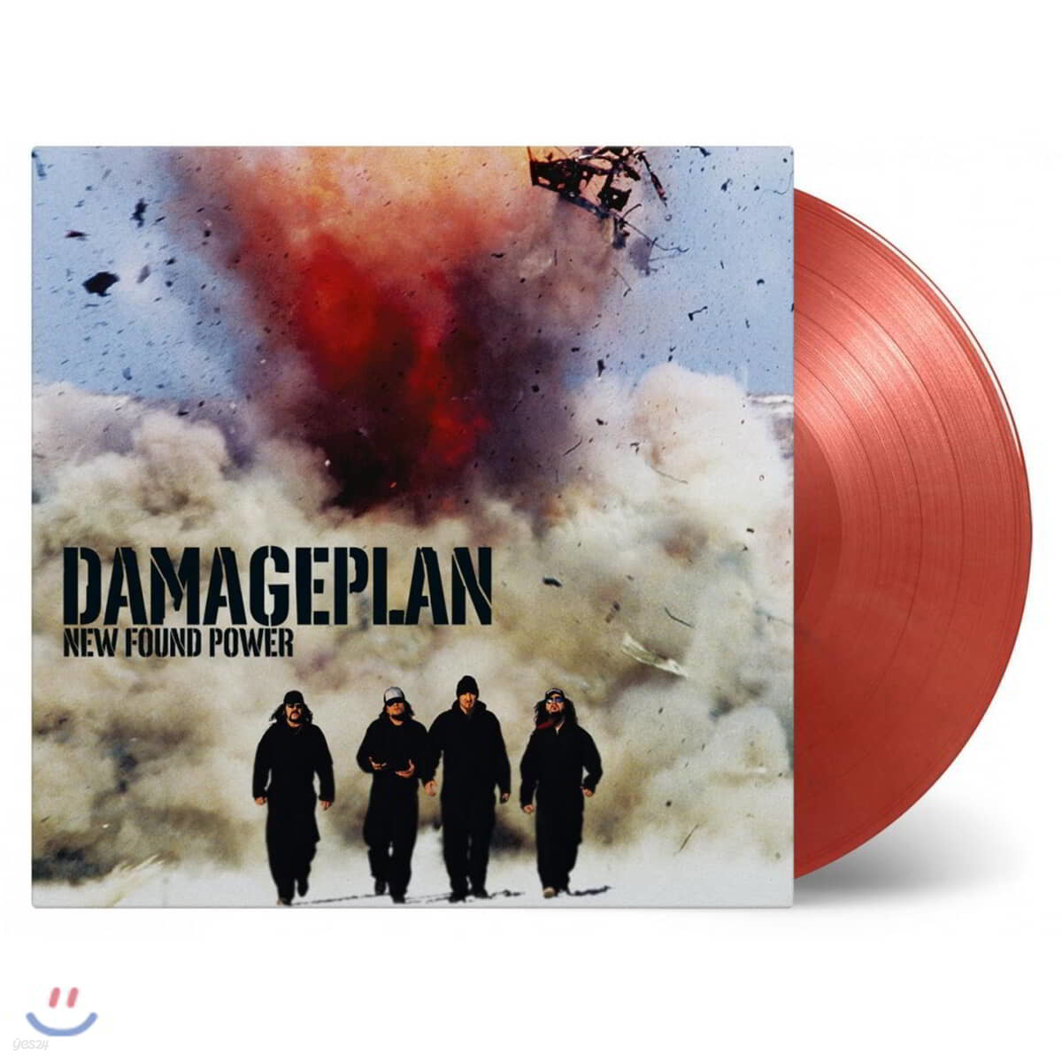 Damageplan (데미지플랜) - New Found Power [골드 &amp; 솔리드 레드 컬러 2LP]