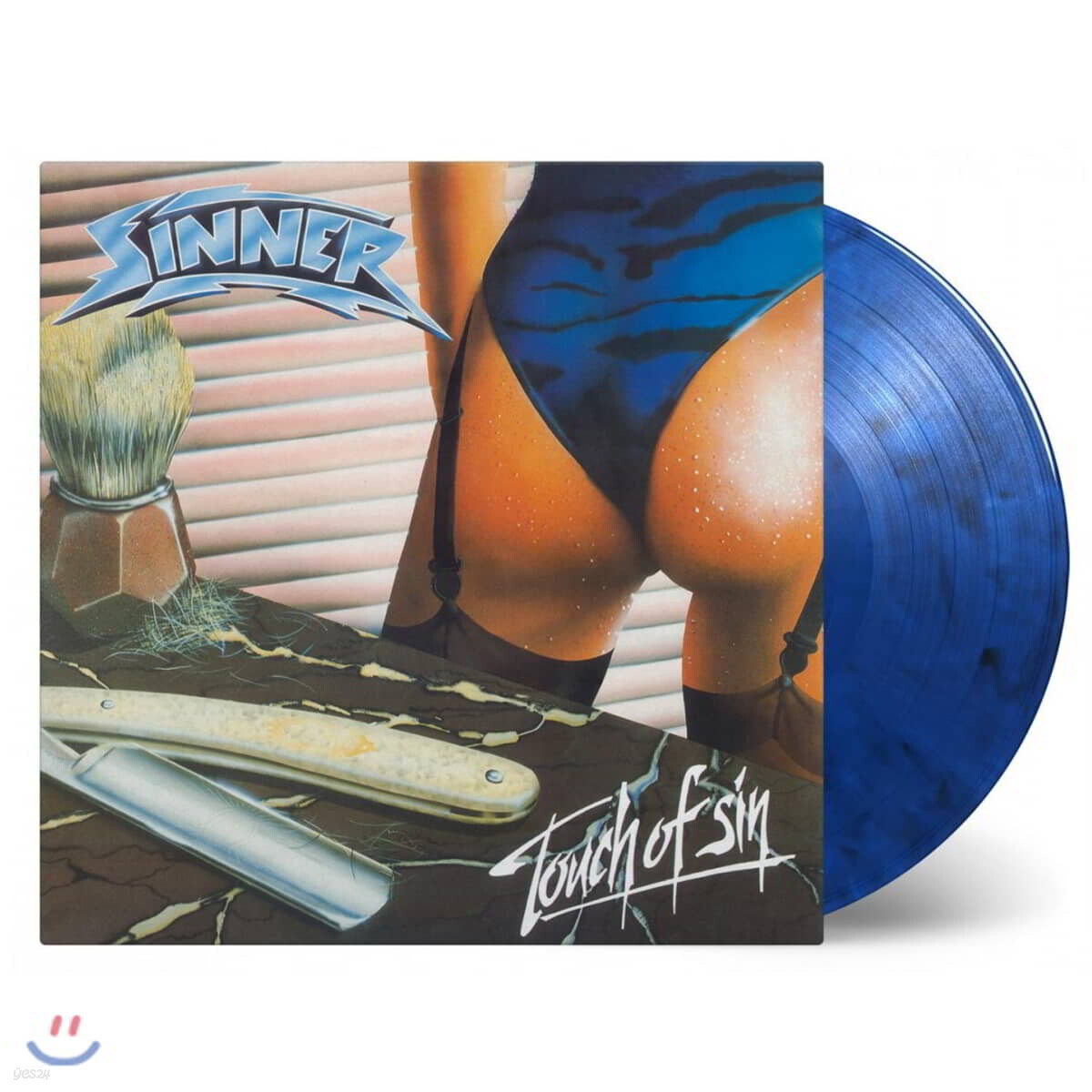 Sinner (시너) - Touch of Sin [솔리드 블루 &amp; 블랙 컬러 LP]