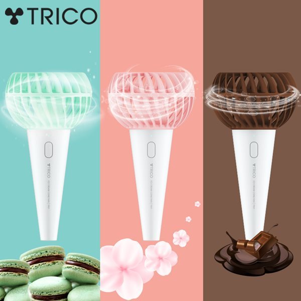 트리코 TF01 아이스크림 휴대용 선풍기