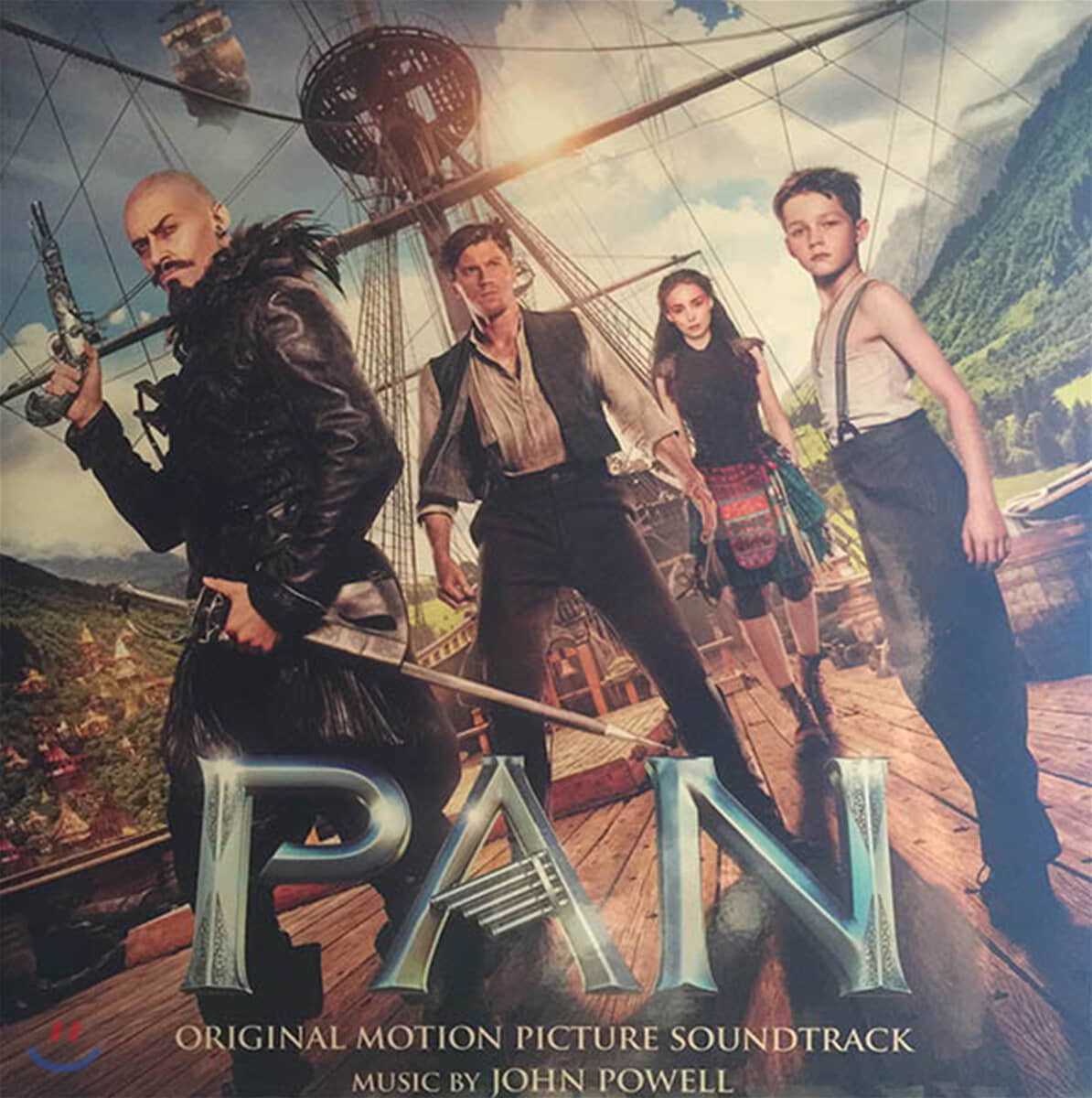 팬 영화음악 (Pan OST by John Powell 존 파웰) [그린 마블 컬러 2LP]