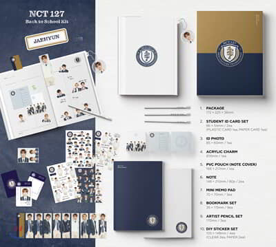 Ƽ 127 (NCT 127) - 2019 NCT 127 Back to School Kit []