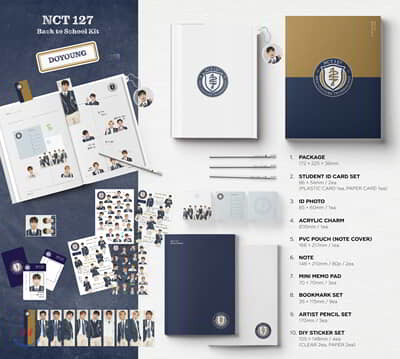Ƽ 127 (NCT 127) - 2019 NCT 127 Back to School Kit []