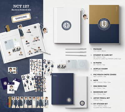 Ƽ 127 (NCT 127) - 2019 NCT 127 Back to School Kit [¿]
