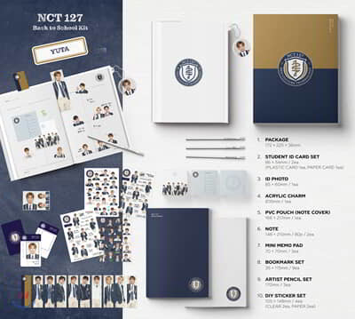 Ƽ 127 (NCT 127) - 2019 NCT 127 Back to School Kit [Ÿ]