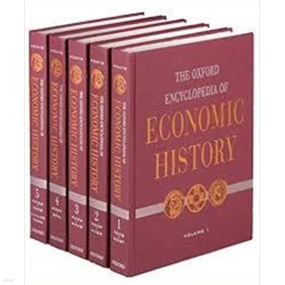 The Oxford Encyclopedia of Economic History: print and e-reference editions available (Hardcover) (전5권)