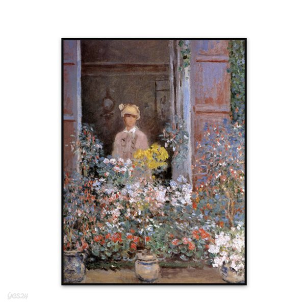 [The Bella] 모네 - 창가에 있는 카미유 모네, 아르장퇴유 Camille Monet at the Window, Argentuile