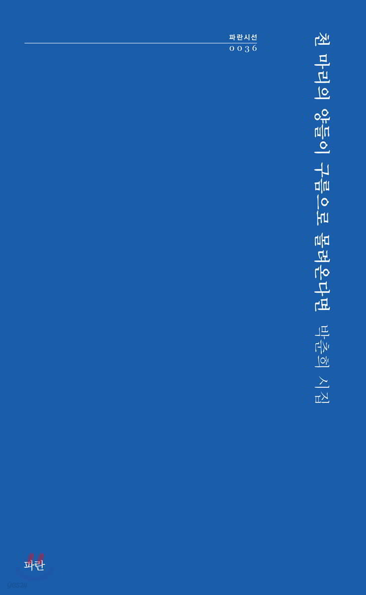 천 마리의 양들이 구름으로 몰려온다면