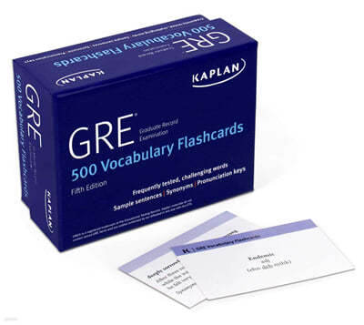GRE Vocabulary Flashcards + Online Access to Review Your Cards, a Practice Test, and Video Tutorials