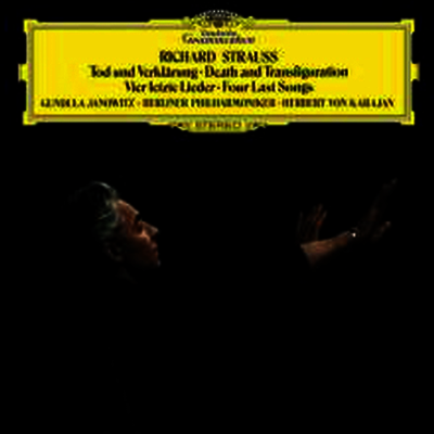 Gundula Janowitz,Herbert von Karajan — R.슈트라우스: 죽음과 변용 & 4개의 마지막 노래 (R.Strauss: Tod und Verklarung, Op. 24 & Vier letzte Lieder) - Gundula Janowitz 앨범 커버