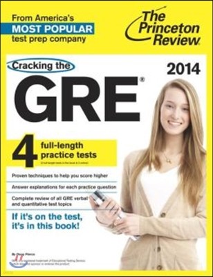 Princeton Review Cracking the Gre, 2014