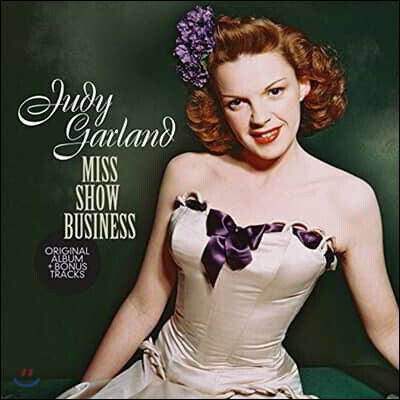 Judy Garland — Miss Show Business 앨범 커버