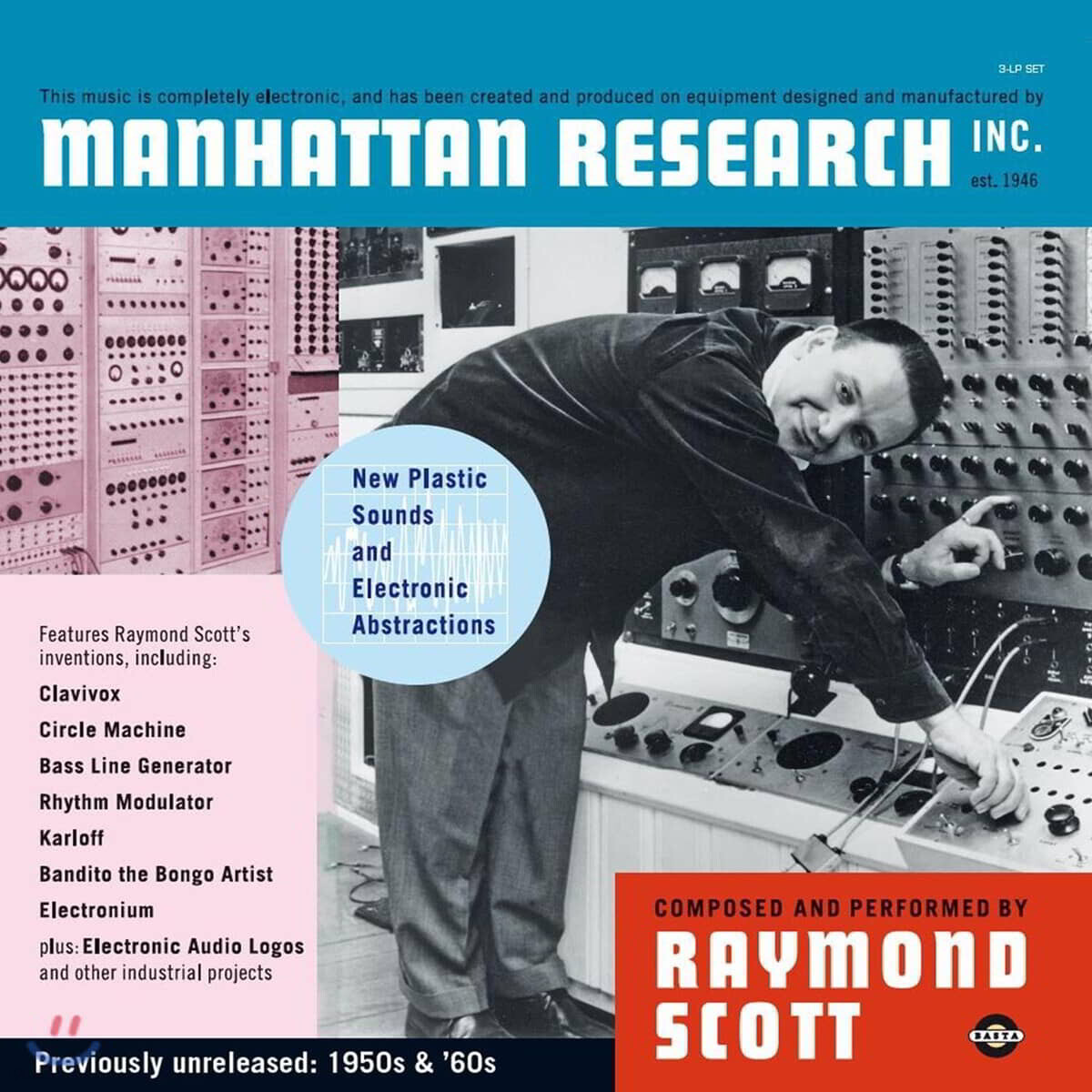 Raymond Scott (레이몬드 스콧) - Manhattan Research Inc. [3LP]
