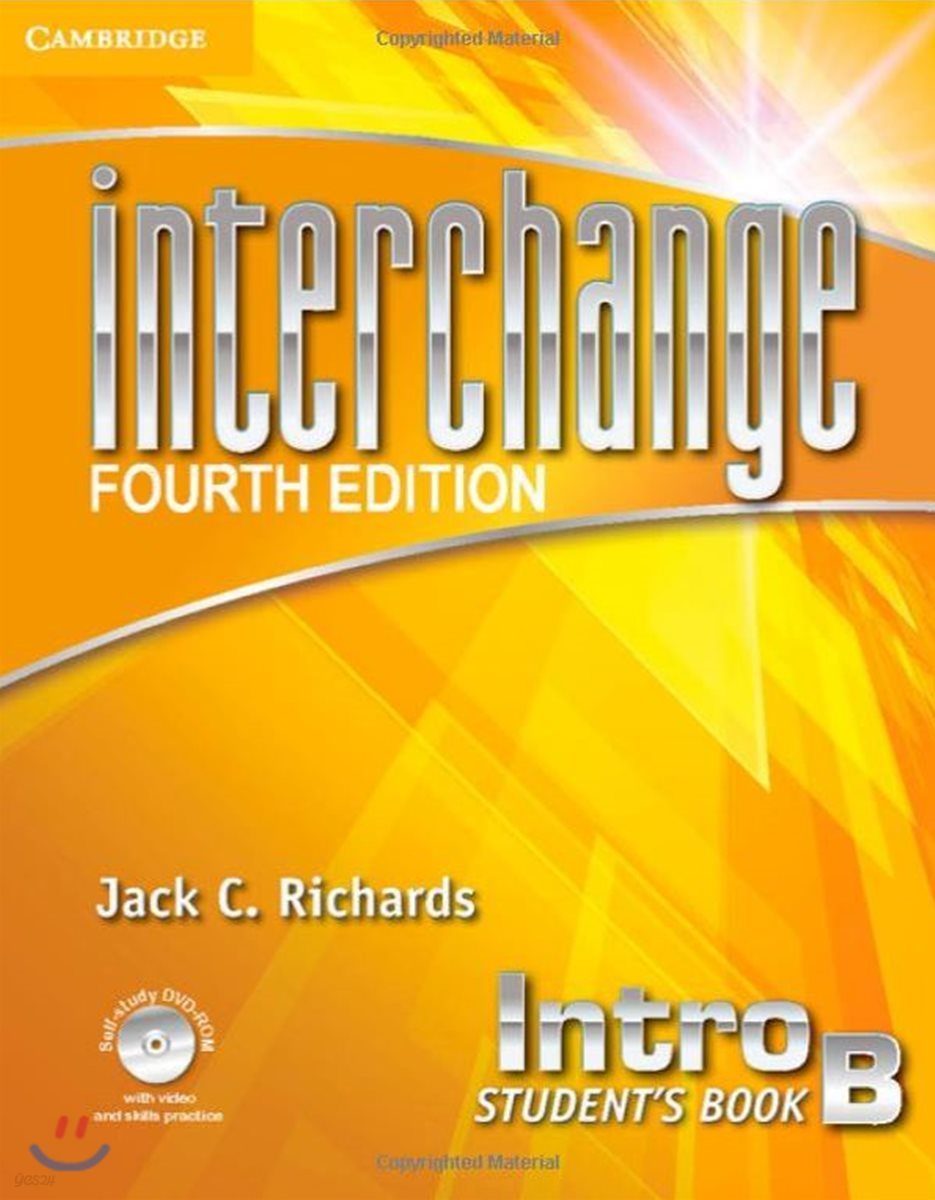 [4판] Interchange Intro : Student's Book B + Self-Study DVD-Rom
