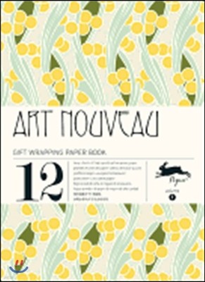 Art Nouveau Gift Wrapping Paper Book #1
