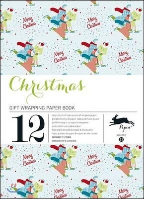 Christmas: Gift Wrapping Paper Book Vol.21