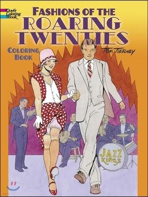 Fashions of the Roaring Twenties Coloring Book