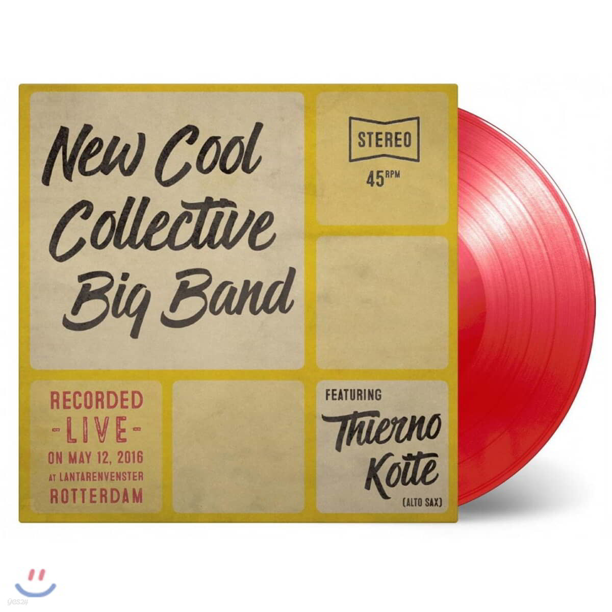 New Cool Collective Big Band & Thierno Koite (뉴 쿨 콜렉티브 빅 밴드 & 티에르노 코이테) - Yassa / Myster Tier [7인치 레드 컬러 LP]