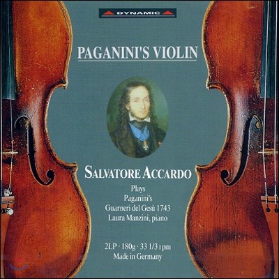 Salvatore Accardo İϴ ̿ø - ䷹ ī (Paganini's Violin)[2LP]