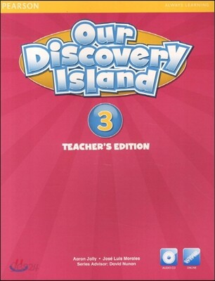 Our Discovery Island American Edition Teachers Book with Audio CD 3 Pack