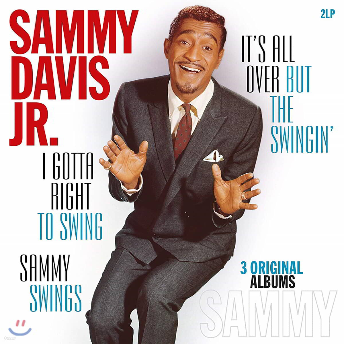 Sammy Davis Jr. (새미 데이비스 주니어) - I Gotta Right To Swing / It's All Over But The Swingin' / Sammy Swings [2LP]