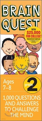 Brain Quest Grade 2 + Workbook Grade 2 Ages 7-8