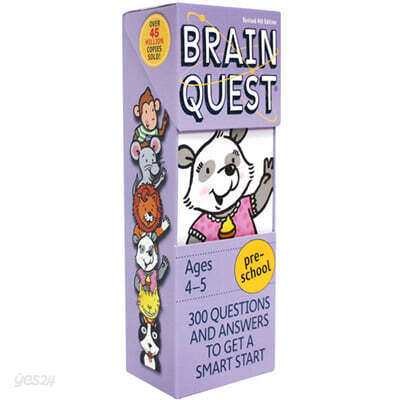 Brain Quest Preschool + Workbook Pre-K Ages 4-5