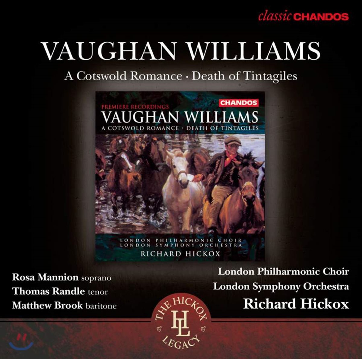 Rosa Mannion 본 윌리엄스: 코츠월드 로맨스, 데쓰 오브 탱타질 (Vaughan Williams: A Cotswold Romance, Death of Tintagiles)