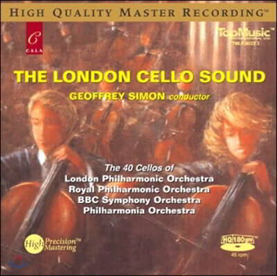 Geoffrey Simon — 40대의 첼로로 연주하는 클래식 소품집 (The London Cello Sound) 앨범 커버