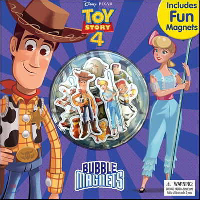 Disney Toy Story 4 Bubble Magnet Book