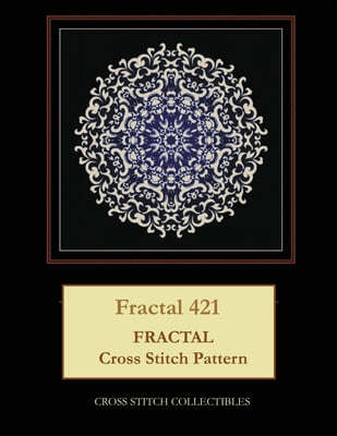 Fractal 421: Fractal Cross Stitch Pattern
