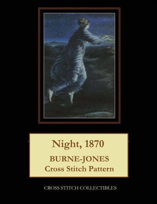 Night, 1870: Burne-Jones Cross Stitch Pattern