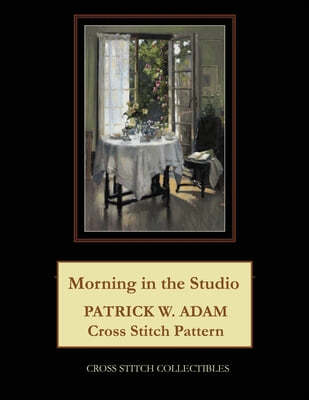 Morning in the Studio: Patrick W. Adam Cross Stitch Pattern