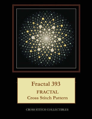 Fractal 393: Fractal Cross Stitch Pattern