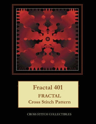 Fractal 401: Fractal Cross Stitch Pattern