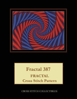 Fractal 387: Fractal Cross Stitch Pattern