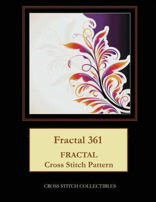 Fractal 361: Fractal Cross Stitch Pattern