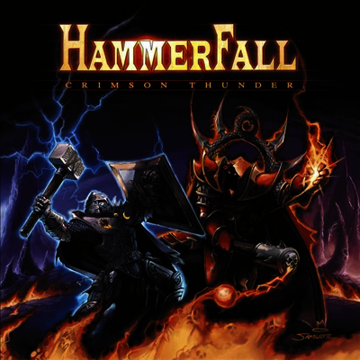 Hammerfall — Crimson Thunder (Gatefold) 앨범 커버