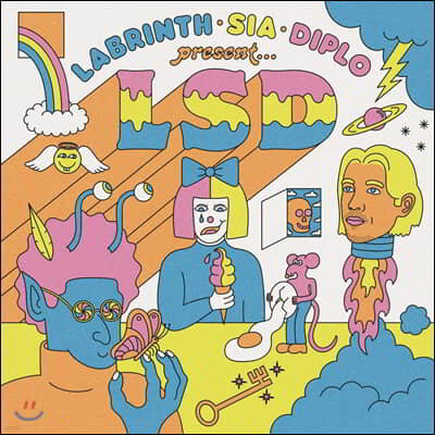 LSD - LABRINTH, SIA, DIPLO present… LSD [블루 & 오렌지 스플래터 컬러 LP]