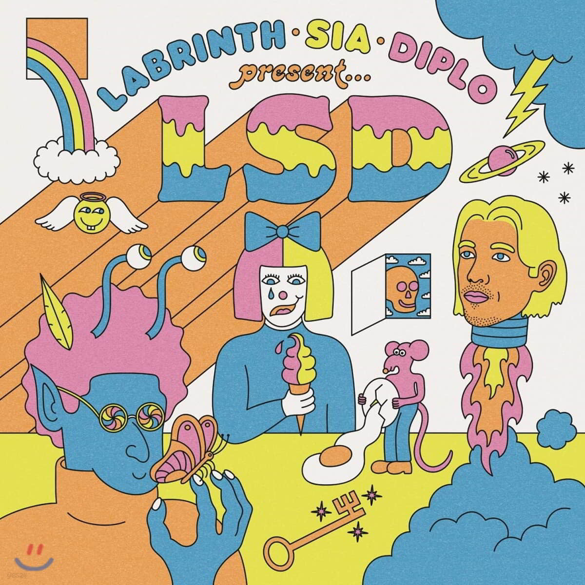 LSD - LABRINTH, SIA, DIPLO present… LSD [블루 & 오렌지 스플래터 컬러 LP]