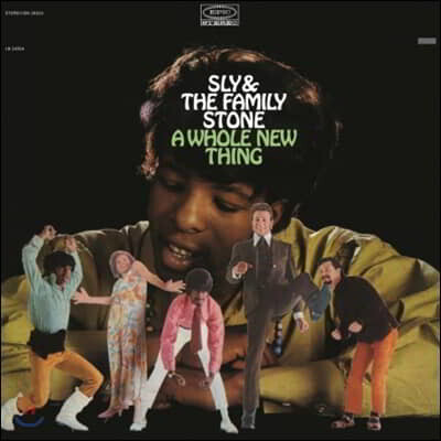 Sly & The Family Stone — A Whole New 앨범 커버