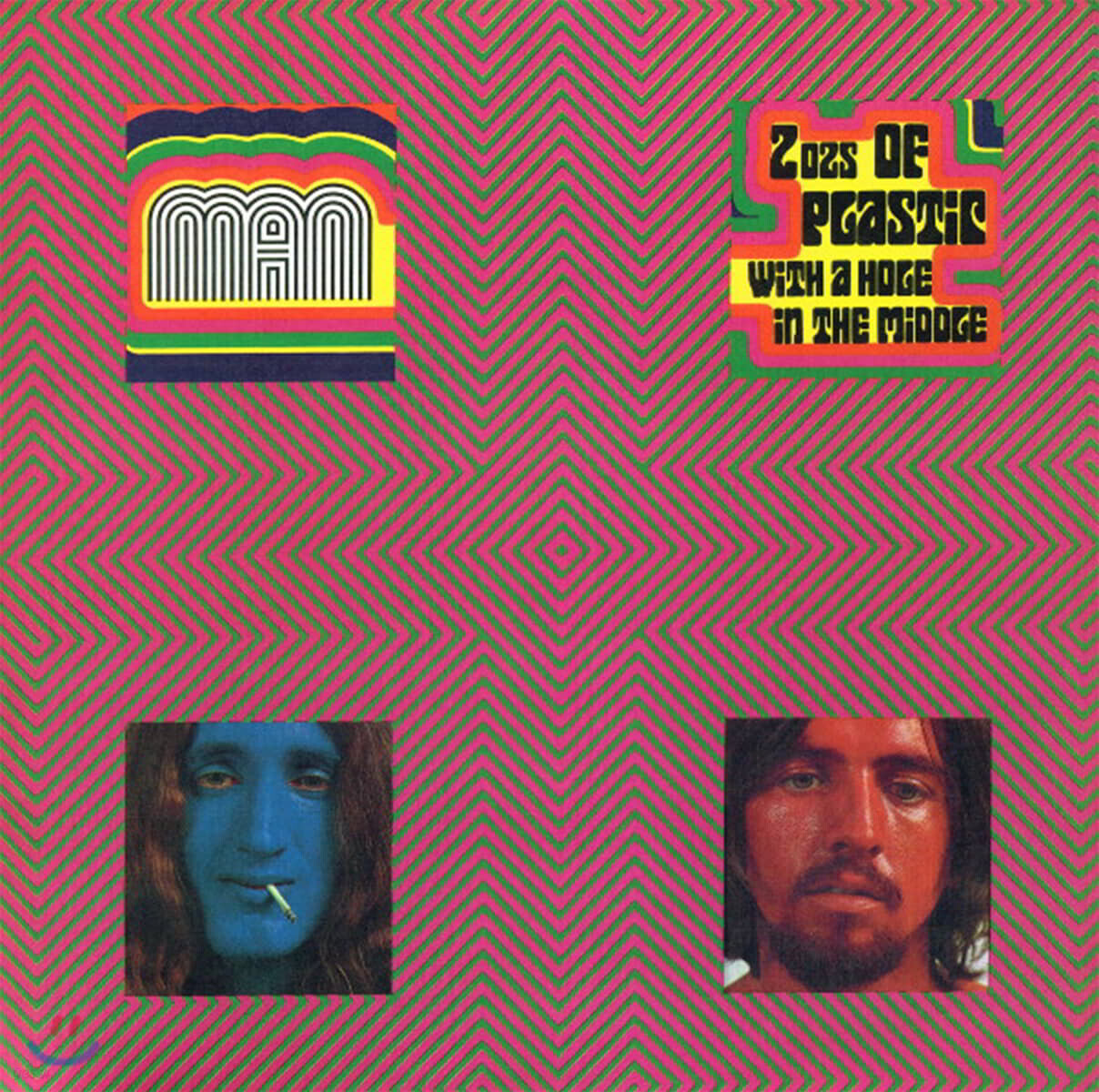 Man (맨) - Two Ounces Of Plastic With A Hole In The Middle [LP]