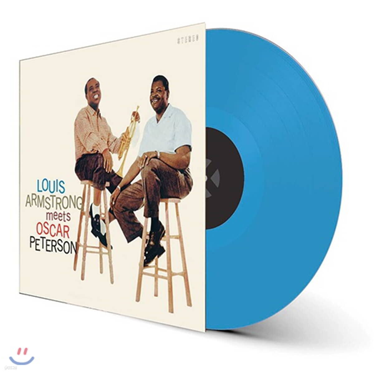 Louis Armstrong (루이 암스트롱) - Meets Oscar Peterson [블루 컬러 LP]