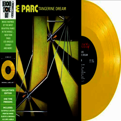 Tangerine Dream — Le Parc (Record Store Day 2019)(Gatefold) 앨범 커버
