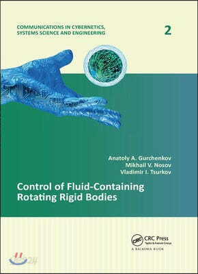 Control of Fluid-Containing Rotating Rigid Bodies